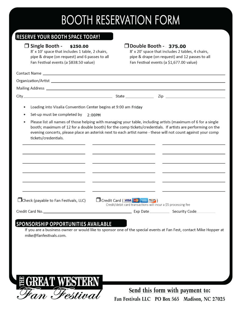 2024-FF-Booth Reservation form